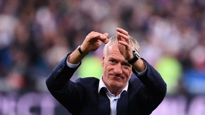 Pelatih Timnas Prancis, Didier Deschamps. [FRANCK FIFE / AFP]