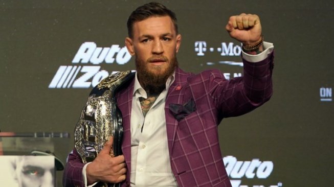 Petarung bebas UFC asal Irlandia, Conor McGregor. [AFP/Timothy A. Clary]