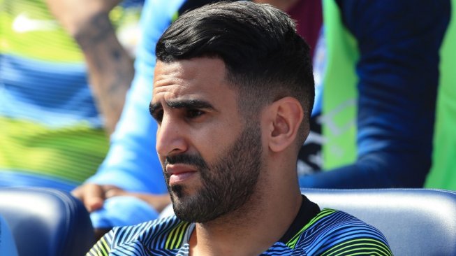 Winger Manchester City, Riyad Mahrez. [Lindsey PARNABY / AFP]