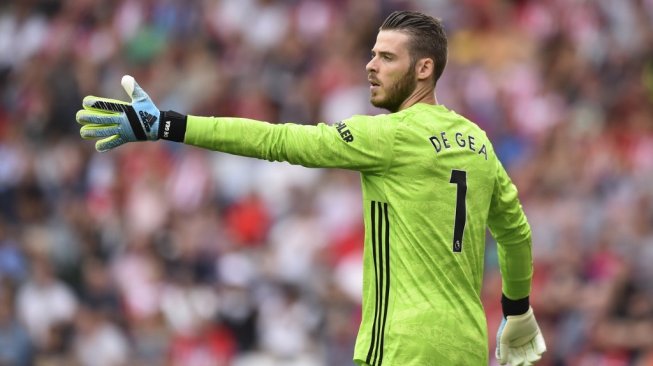 Kiper Manchester United, David De Gea. [Glyn KIRK / AFP]