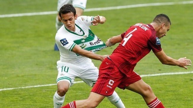 Pemain asal Indonesia, Egy Maulana Vikri yang bermain di Liga Polan bersama Lechia Gdansk. (diaInstagram/@egymaulanavikri)