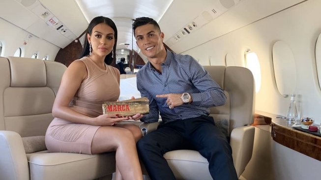 Georgina Rodriguez, pacar Christiano Ronaldo. (Instagram/@georginagio)