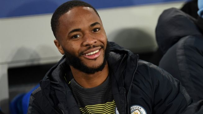 Winger Manchester City, Raheem Sterling. [Paul ELLIS / AFP]