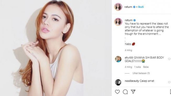 Istri Alfath Fathier, Ratu Rizky Nabila. (Instagram/@raturn).