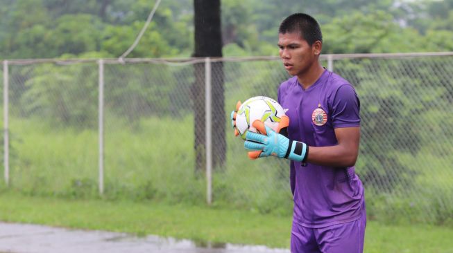 Kiper muda Persija Jakarta, Cahya Supriadi (dok. Persija).