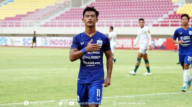 Pemain muda PSIS Pratama Arhan dipanggil Timnas untuk melakukan pemusatan latihan. [Dok PSIS]