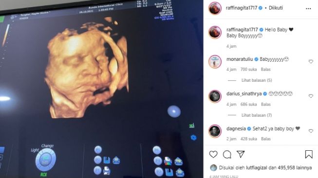 Postingan Raffi Ahmad (Instagram.com)