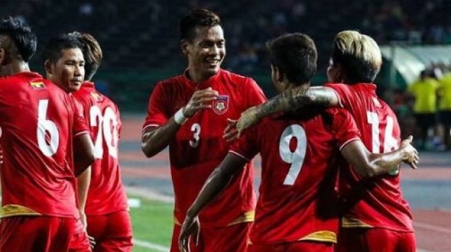 Potret pemain Timnas Myanmar. (Instagram/myanmarff)