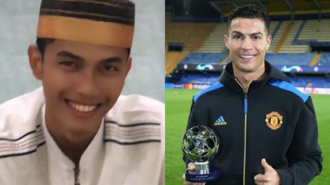 Pria Mirip Cristiano Ronaldo (TikTok/Instagram)