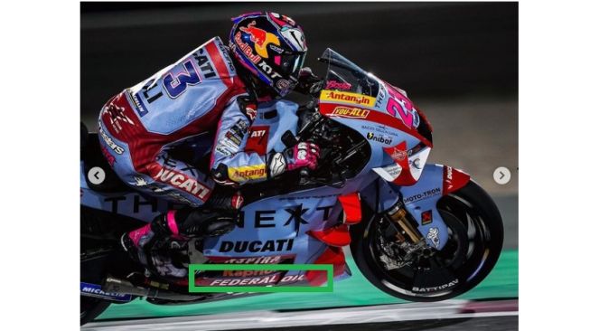 Federal Oil jadi sponsor tim Gresini (Instagram)