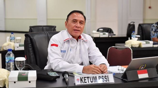 Ketua Umum PSSI, Mochamad Iriawan saat rapat persiapan Piala Dunia U-20 2023. (Dok. PSSI).