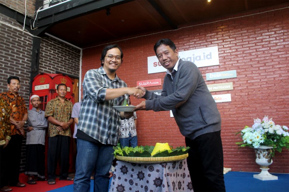 PT Arkadia Digital Media Tbk resmi meluncurkan SuaraJogja.id, Kamis (16/1/2020), [SuaraJogja.id/ Agung Pratnyawan].