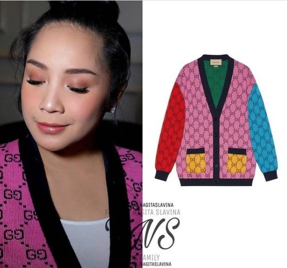 5 Cardigan Ini Sering Dikenakan Nagita Slavina Selama Hamil, Ada yang Seharga Motor. (Dok: Instagram/fashion_nagitaslavina)