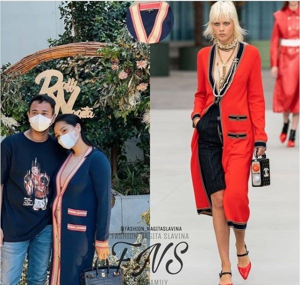 5 Cardigan Ini Sering Dikenakan Nagita Slavina Selama Hamil, Ada yang Seharga Motor. (Dok: Instagram/fashion_nagitaslavina)