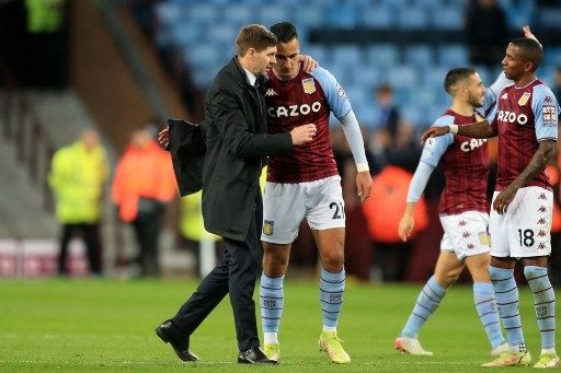 Anwar El Ghazi resmi dipinjamkan Aston Villa ke Everton selama satu musim. [AFP]