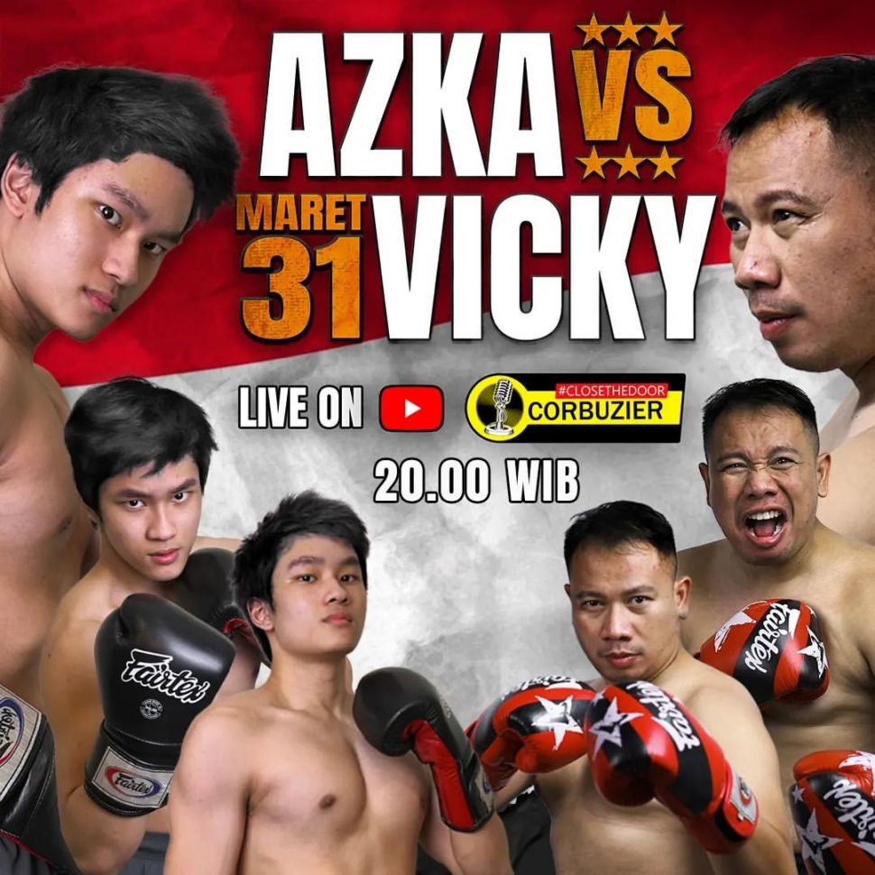 Azka Corbuzier vs Vicky Prasetyo [Instagram]