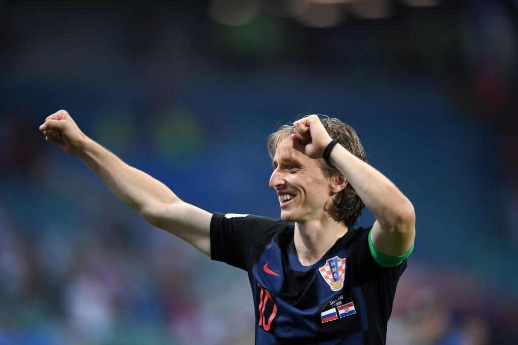 Luka Modric (Sumber: Twitter)